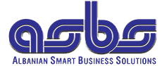 Albanian smart business solutions logo